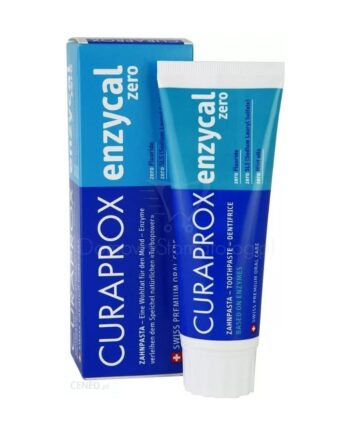 Curaprox Enzycal Zero Οδοντόκρεμα Κατάλληλη για Ομοιοπαθητική, 75 ml