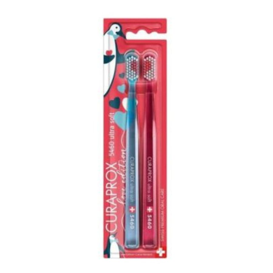 Curaprox CS 5460 Ultra Soft Toothbrush Duo Love Edition 2024