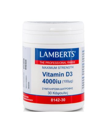 Lamberts Vitamin D3 4000iu 30 caps