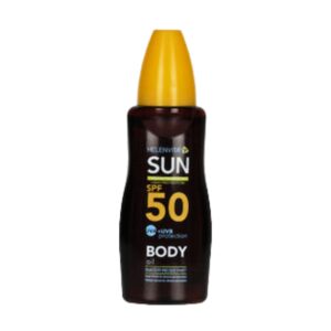 Helenvita Sun Body Oil SPF50 Αδιαβροχο Αντηλιακο Λαδι, 200ml