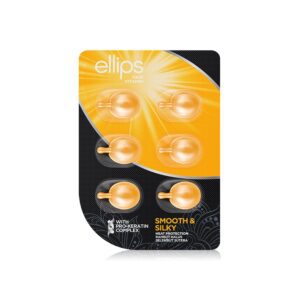 Ellips hair vitamin with heat protection Smooth & Silky pro keratin blister 6 amp