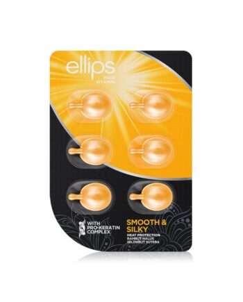 Ellips hair vitamin with heat protection Smooth & Silky pro keratin blister 6 amp