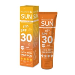 Helenvita Sun Kids Face & Body Emulsion SPF30 Παιδικο Αντηλιακο Γαλακτωμα για Προσωπο και Σωμα...