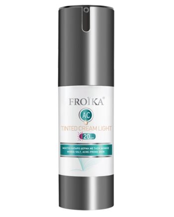 Froika AC Tinted Cream Light SPF20 Επικαλυπτική Κρέμα με Χρώμα για Λιπαρό - Μικτό Δέρμα με Τάση Ακμής, 30ml