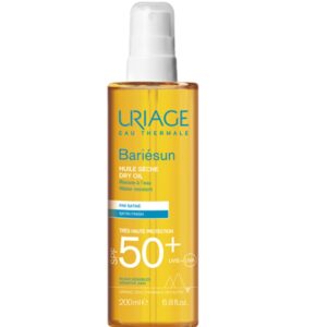 Uriage Bariesun Huile Dry Oil SPF50+ Αντιηλιακο Spray Xωρις Αρωμα, 200ml