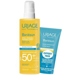Uriage Promo Bariesun Invisible Spray SPF50+ Αντηλιακο για Ευαισθητο Δερμα, 200ml & Δωρο Bariesun Repair...