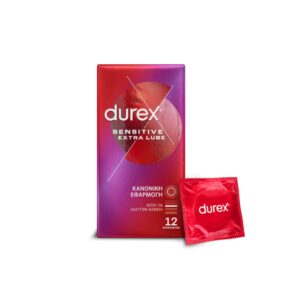 Durex Sensitive Thin Feel Προφυλακτικα με Κανονικη Εφαρμογη 12τεμ