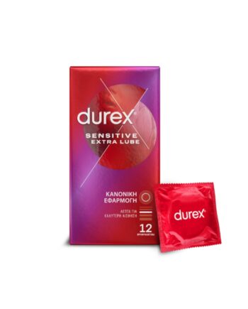 Durex  Sensitive Thin Feel Προφυλακτικά με Κανονική Εφαρμογή 12τεμ