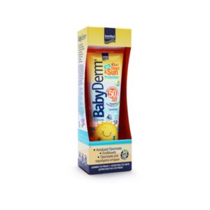 Intermed BabyDerm Sunscreen Cream Spf50 – 100% Natural Filters 300ml