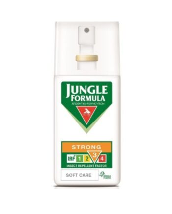 Jungle Formula Strong Soft Care Αντικουνουπικό Σπρέι με Καταπραϋντικά Συστατικά, Άοσμο 75ml