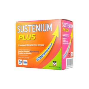 Sustenium Plus Συμπληρωμα Διατροφης για Τονωση, με πραγματικη γευση πορτοκαλι, 22 sachets