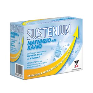 Sustenium Μαγνησιο & Καλιο για Ενυδατωση σε περιοδους εντονης ζεστης & εφιδρωσης, με γευση πορτοκαλι,...