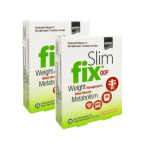1+1 Intermed Slim fix ODF-Συμπληρωμα Διατροφης για την Ενισχυση του Μεταβολισμου, 2×28 Διασπειρομενες Ταινιες