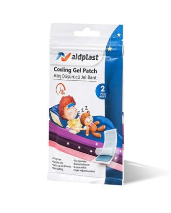 Aidplast Cooling Gel Patch Έμπλαστρο Υδρογέλης για την Μείωση του Πυρετού 2τμχ