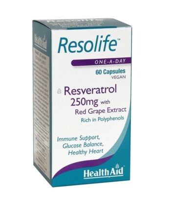 Health Aid Resolife Resveratrol 250mg, 60caps