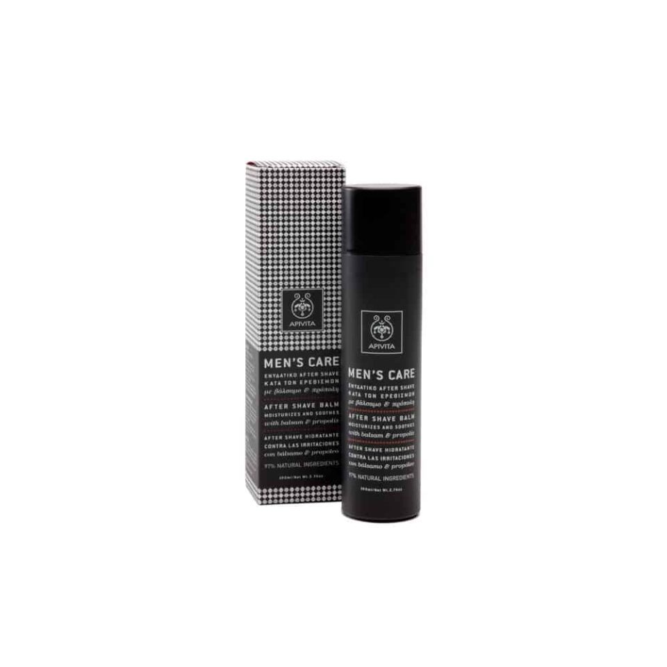 Apivita Men's Care Ενυδατικό Aftershave Με Βάλσαμο και Πρόπολη 100ml XMAS