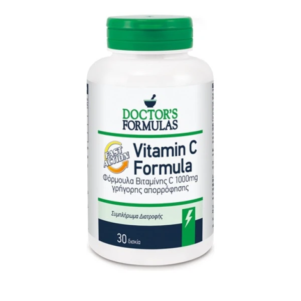 Doctor's Formula Vitamin C Formula Fast Action 30 Δισκία