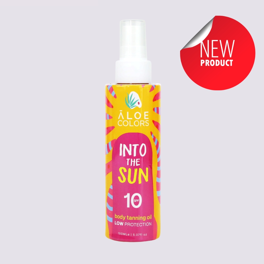 Aloe+ Colors Into The Sun Tanning Oil spf10 150ml