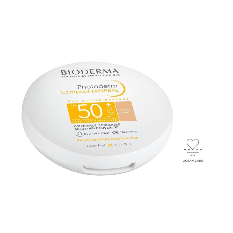 Bioderma Photoderm Compact Mineral Powder Light Shade SPF50+