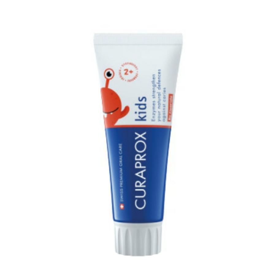 Curaprox Kids Toothpaste 2m+ Strawberry Χωρίς Φθόριο 60ml