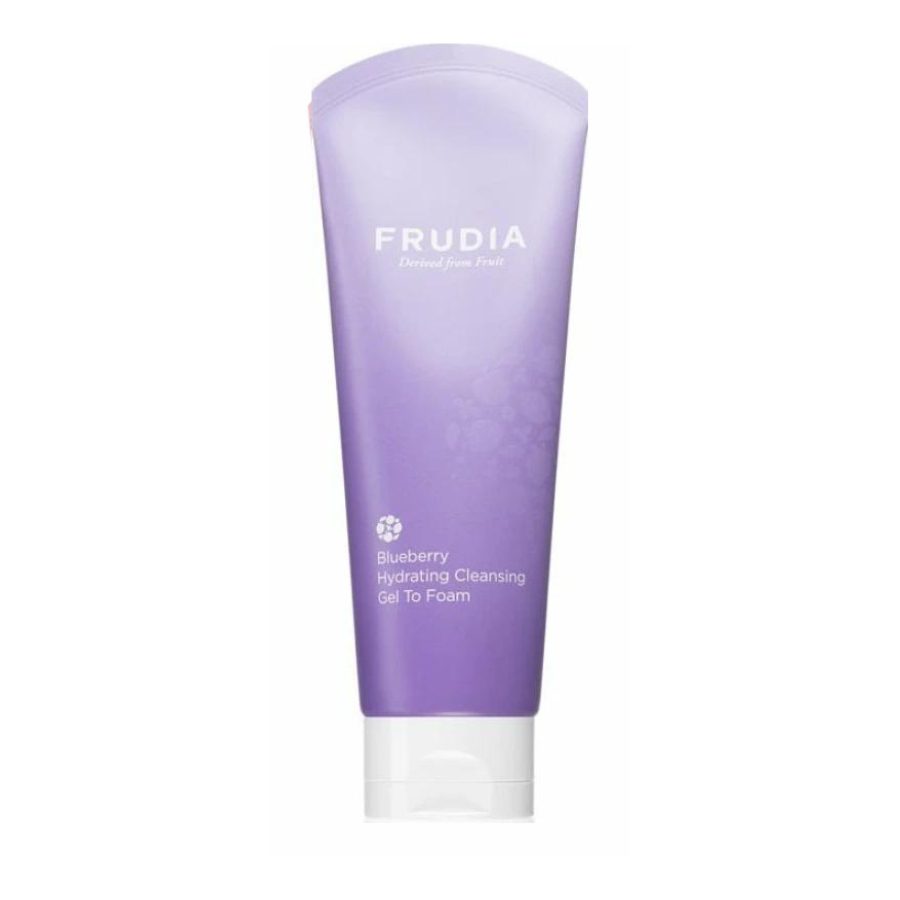 Frudia Blueberry Hydrating Cleansing Gel to Foam