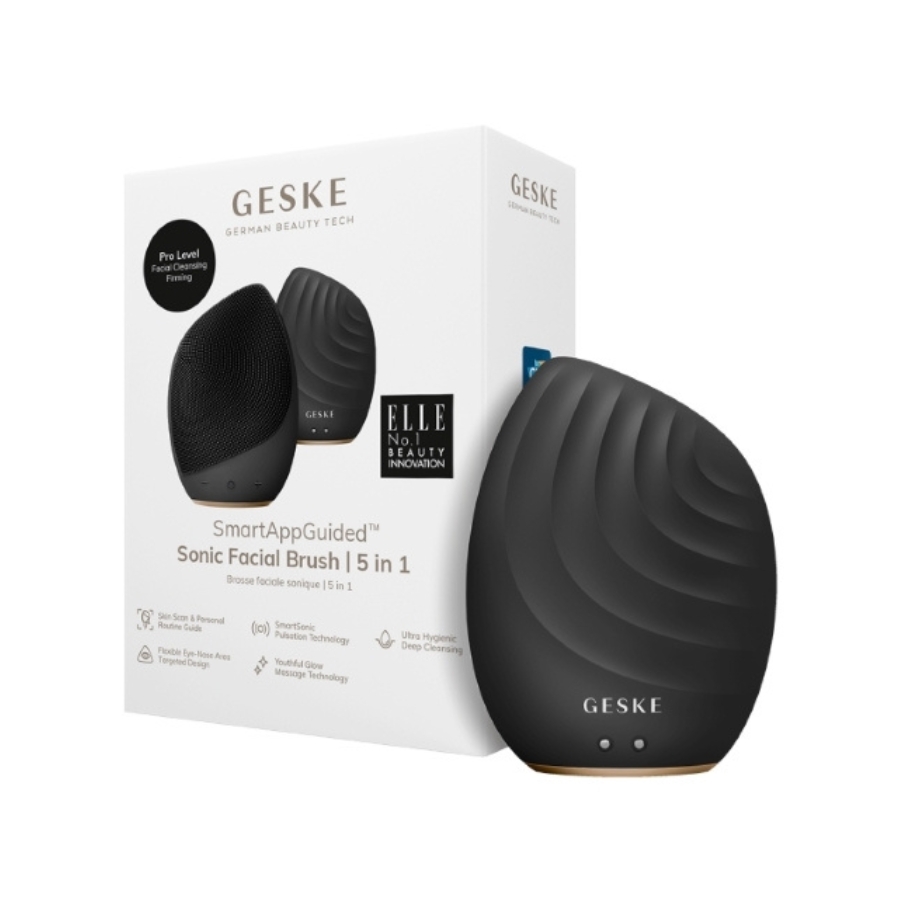 GESKE Sonic Facial Brush 5in1 Black