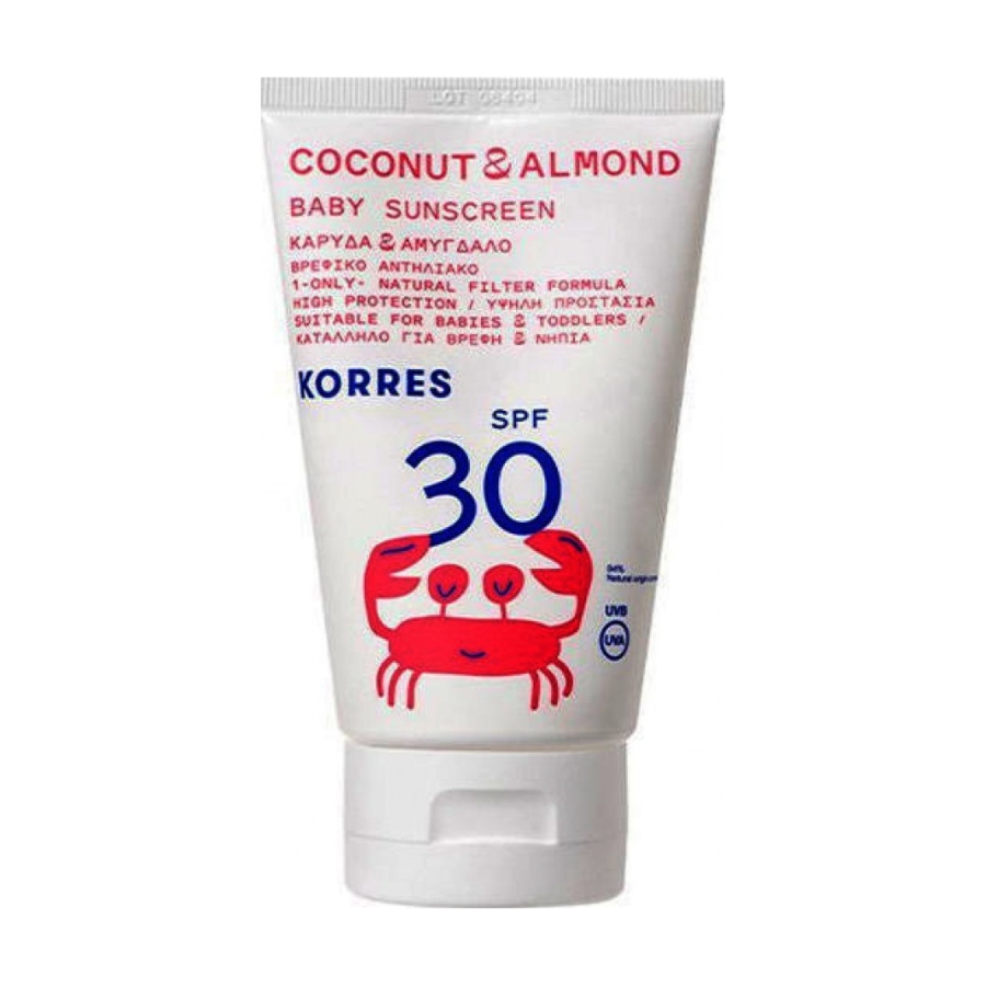 Korres Coconut & Almond Baby Sunscreen SPF30 100ml