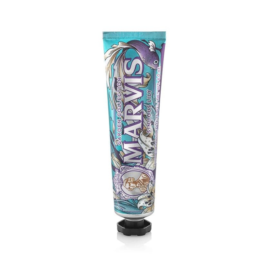 Marvis Garden Collection Sinuous Lily Toothpaste 75ml Οδοντόκρεμα με Γεύση Μέντα||Marvis Garden Collection Dreamy Osmanthus Toothpaste Οδοντόκρεμα Όσμανθος