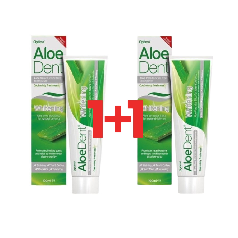 Optima Aloe Dent Promo 1+1 Whitening Toothpaste