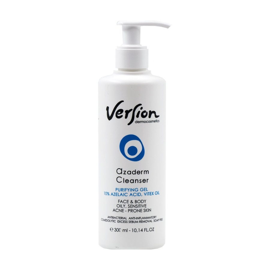 Version Azaderm Cleanser Gel 300ml