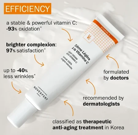 Novexpert Light Cream with Vitamin C, 40ml
