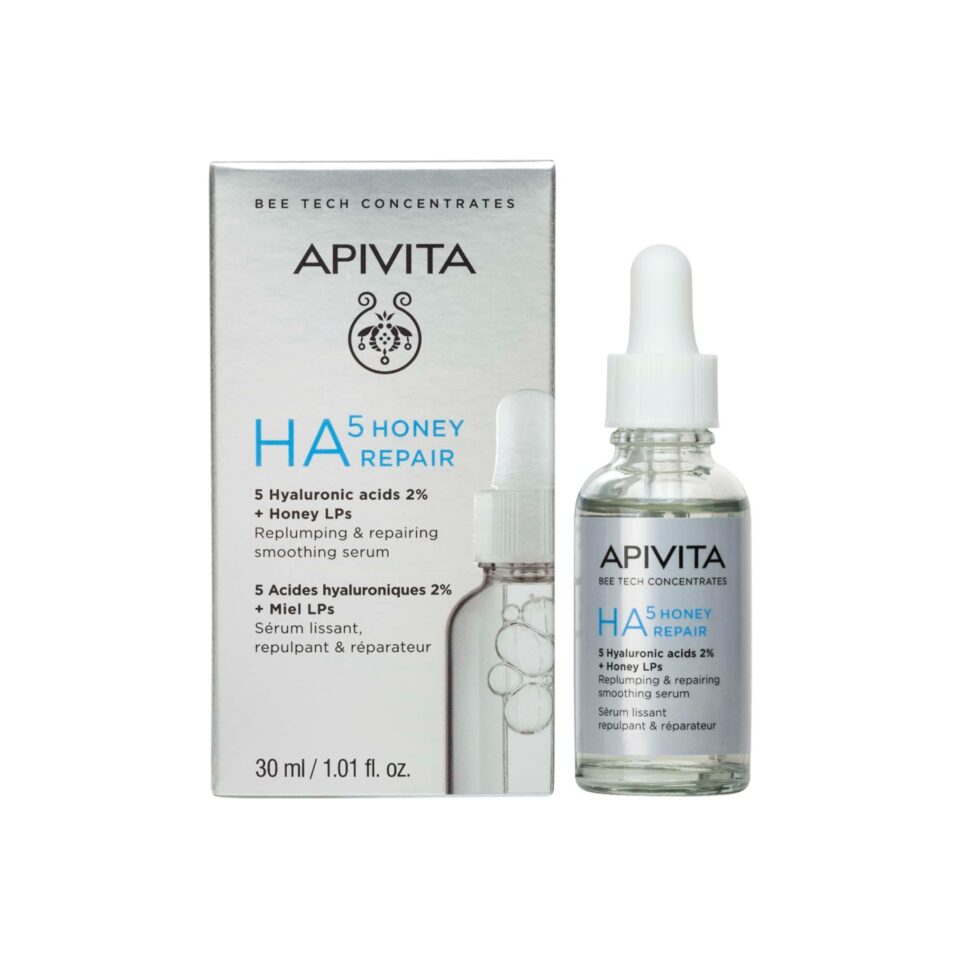 Apivita Bee Tech HA5 Honey Repair Oρός Επανόρθωσης Προσώπου, 30ml