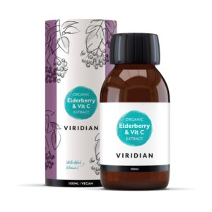 Viridian Organic Elderberry & Vitamin C Extract, 100ml (1)