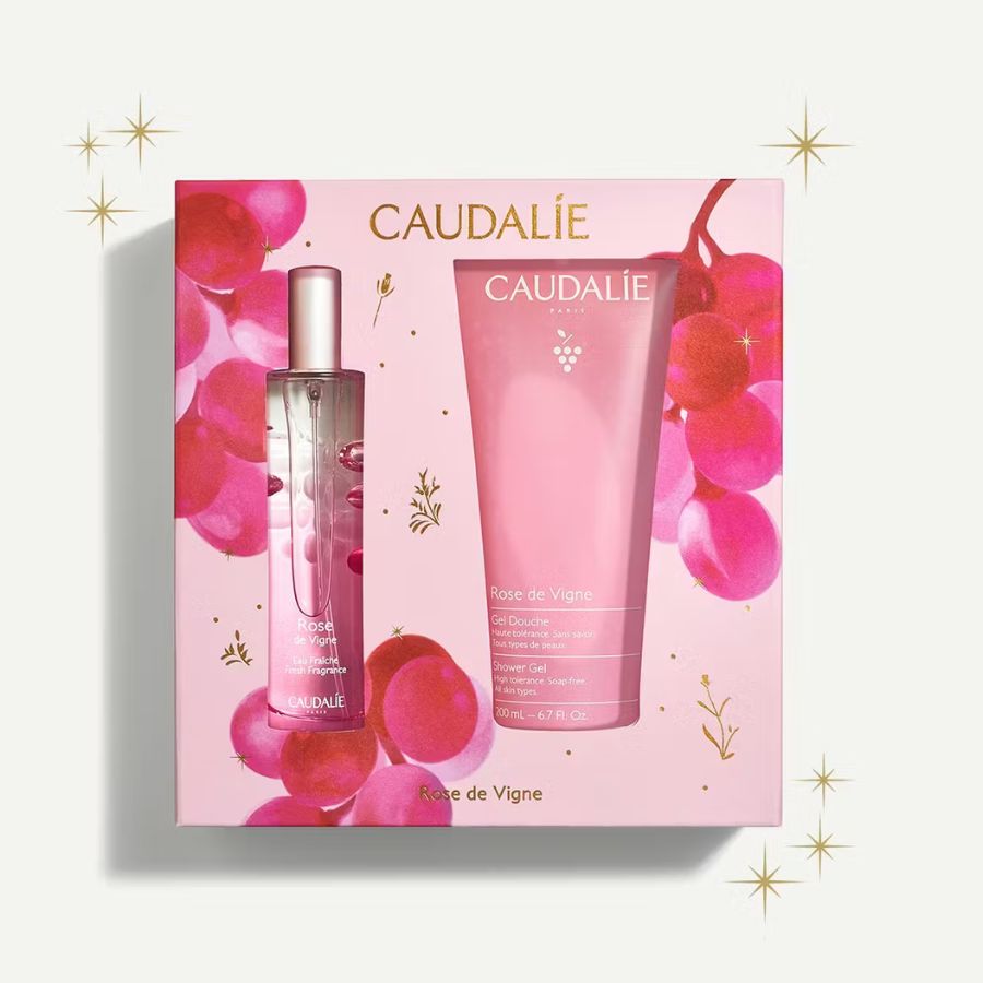 Caudalie Promo Rose de Vigne Fresh Fragrance 50ml + Rose de Vigne Shower Gel 200ml