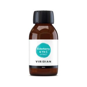 Viridian Organic Elderberry Extract & Vit C, 100ml