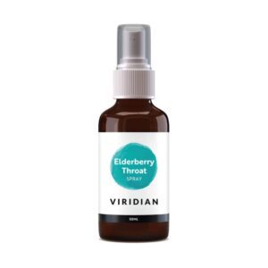 Viridian Organic Elderberry Throat Spray, 50ml
