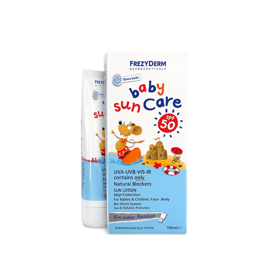 FREZYDERM Promo Baby Sun Care SPF50 Βρεφικό Αντηλιακό Γαλάκτωμα, 100ml & ΔΩΡΟ Επιπλέον 50ml