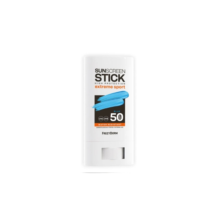 Frezyderm Sun Screen Stick Extreme Sport SPF50 Blue, Αντηλιακό Stick για Extreme Sports 20ml