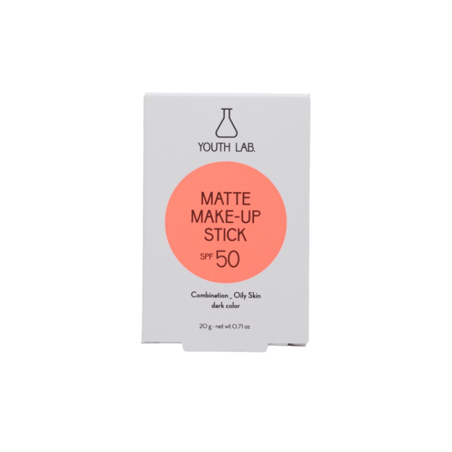 Youth Lab. Matte Make-Up Stick Dark SPF50 20gr (1)