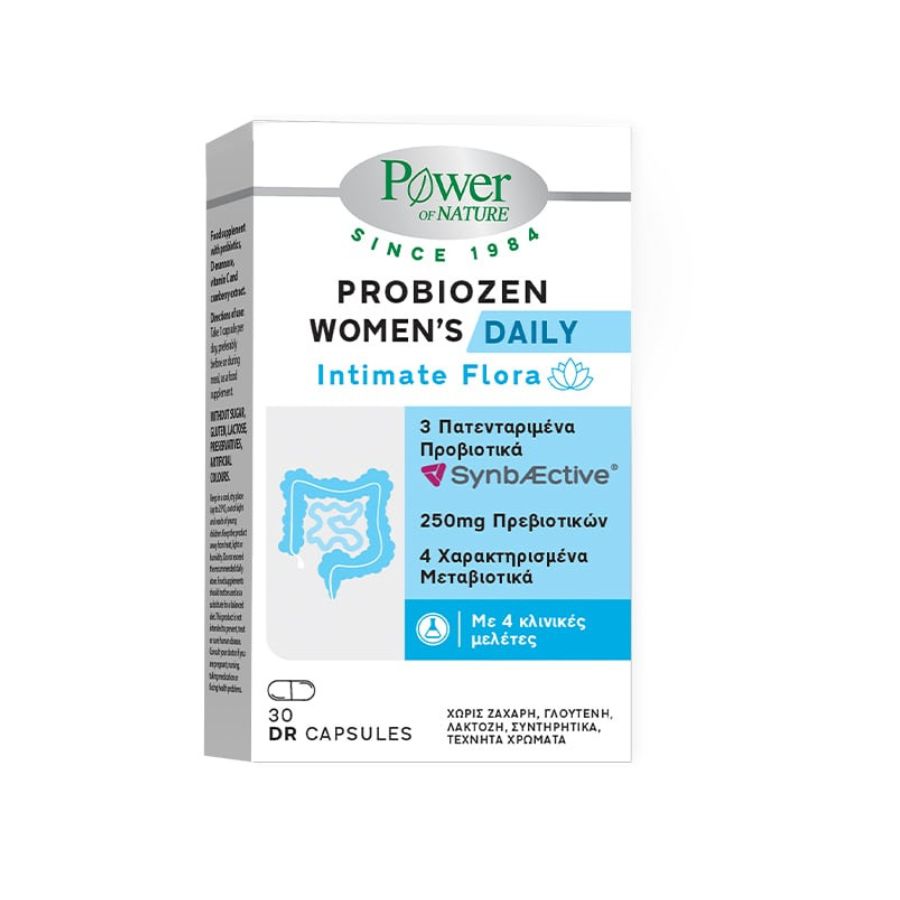 Power Health Platinum Range Probiozen Women's Daily Intimate Flora, 30caps