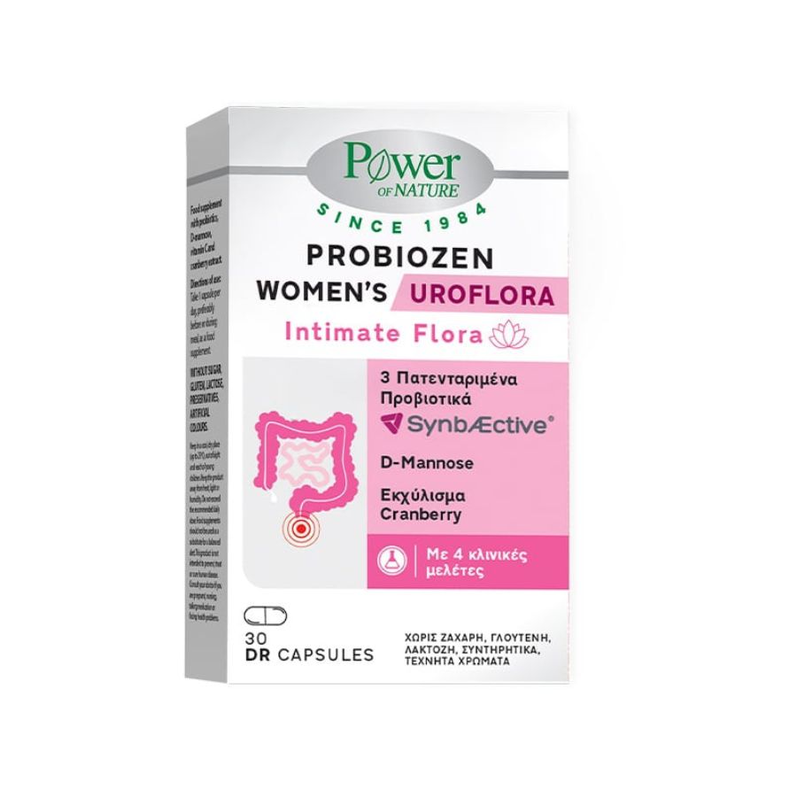 Power Health Platinum Range Probiozen Women's Uroflora Intimate Flora, 30caps
